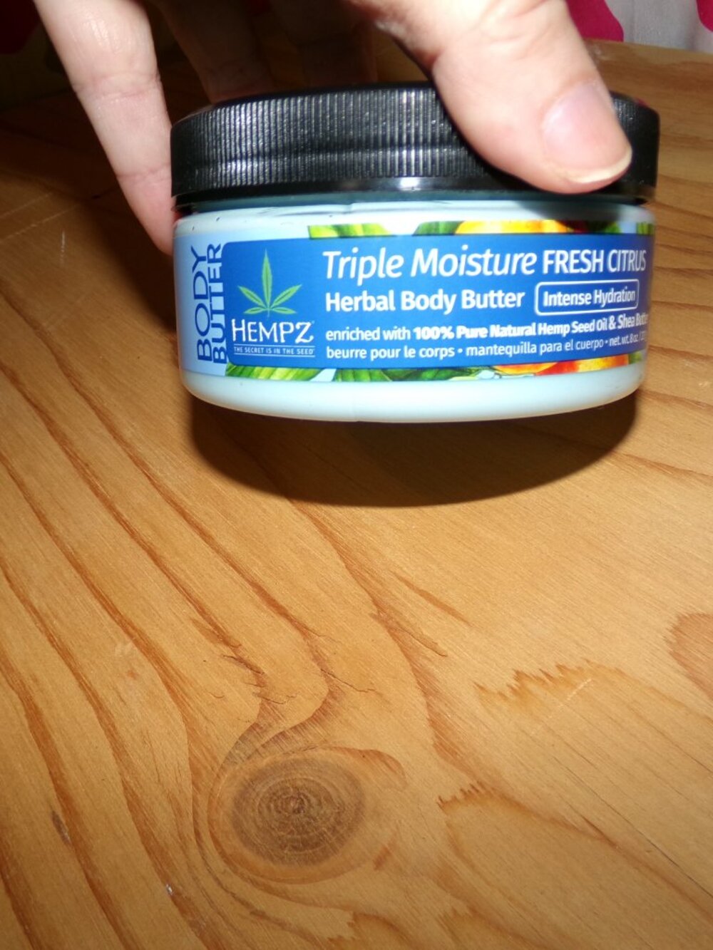 Hempz NWT Triple Moisture Herbal Body Butter - Fresh Citrus - Picture 2 of 3